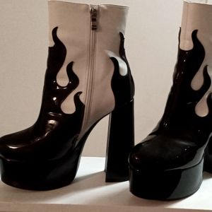 Platform High Heel Boots